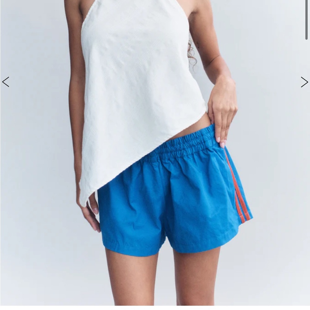 With Jéan Women's Romeo Shorts | Blue | Size Small